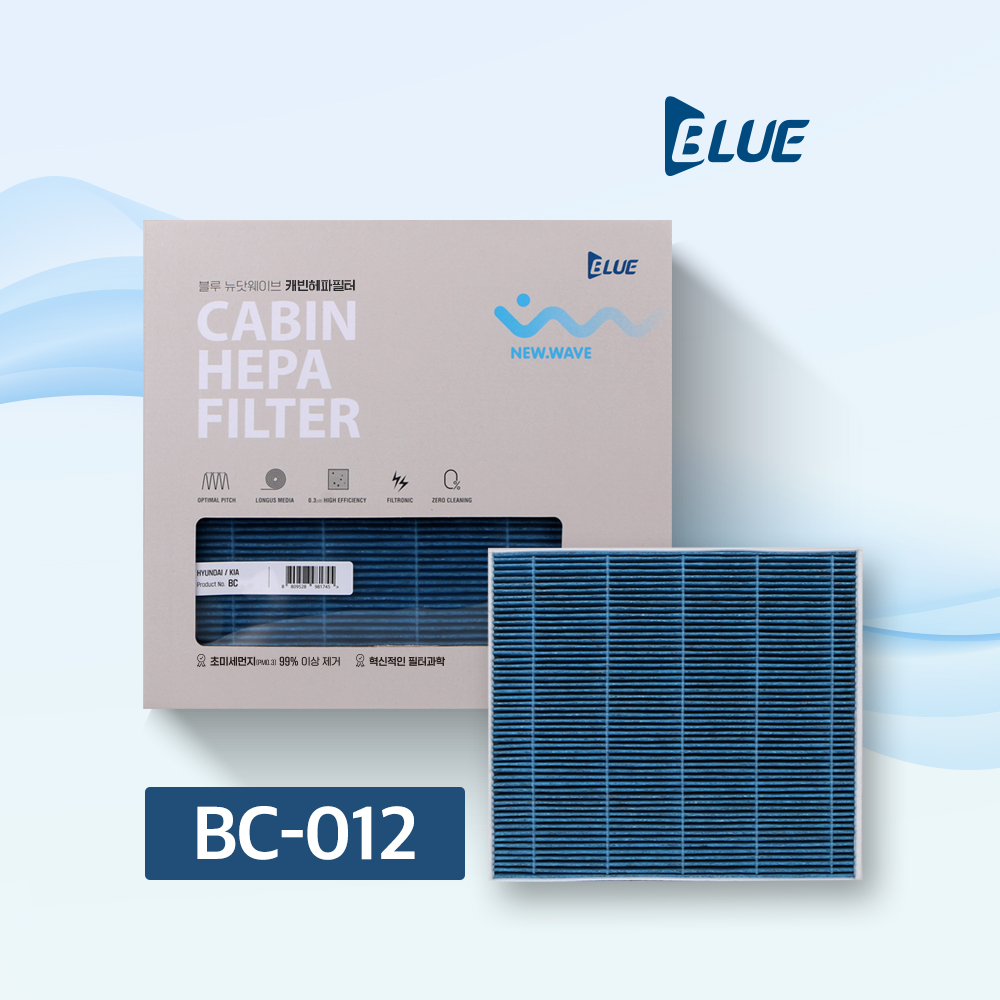 (국산차용) 블루본 콤비 필터 BC-012