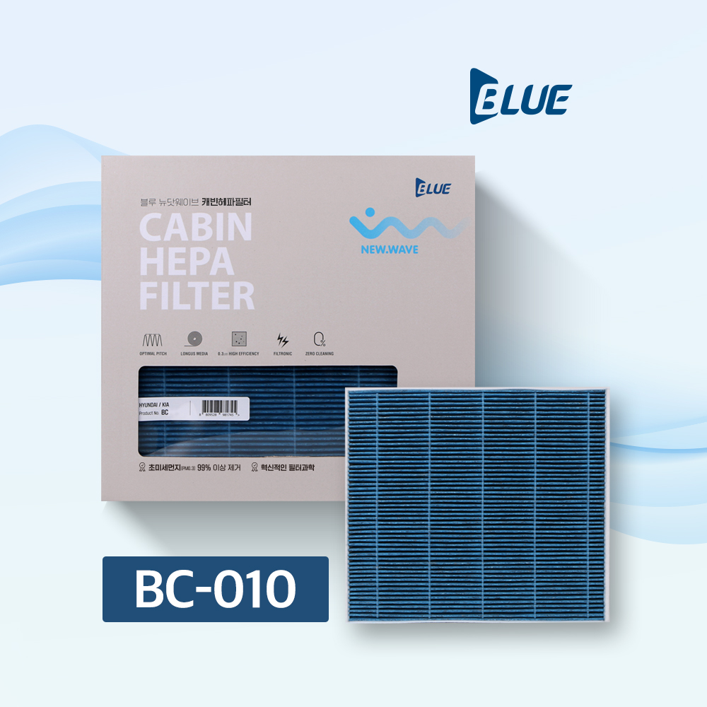 (국산차용) 블루본 콤비 필터 BC-010